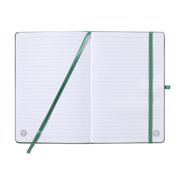 Logotrade promotional gift image of: Recycled GRS PU Paper Notebook A5