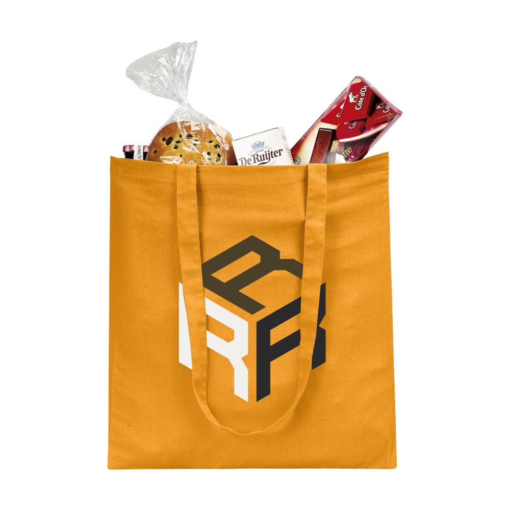 Logo trade promotional gifts picture of: Shoppy Colour Bag (135 g/m²) cotton bag
