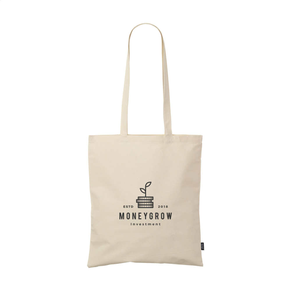 Logo trade business gift photo of: ShoppyBag GRS Recycled Cotton (180 g/m²)