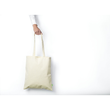 Logo trade promotional gifts picture of: Organic Cotton GOTS Shopper (140 g/m²) bag