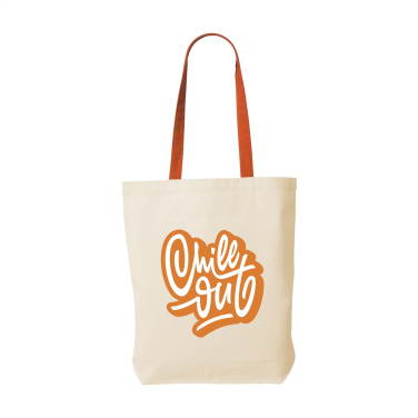 Logo trade promotional item photo of: Canvas Shoppy Colour (220 g/m²) bag