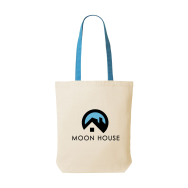 Logo trade promotional products picture of: Canvas Shoppy Colour (220 g/m²) bag