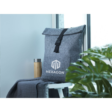 Logo trade advertising product photo of: Nolan GRS RPET Felt backpack