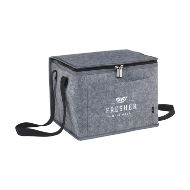 Logo trade advertising products picture of: Keep-it-Cool GRS Felt RPETcooling bag