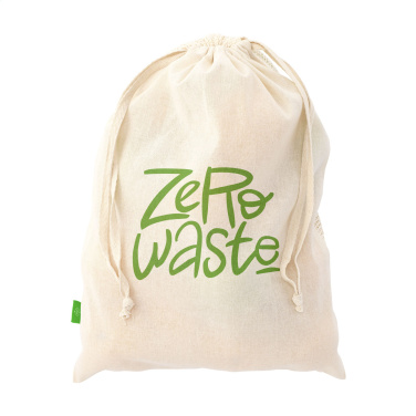 Logo trade promotional product photo of: Natura Organic GOTS Mesh Bag (120 g/m²) fruit bag