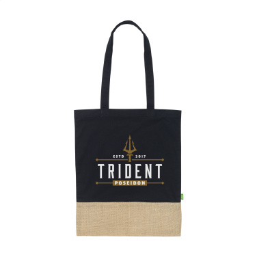 Logo trade promotional item photo of: Combi Organic Shopper (160 g/m²) bag