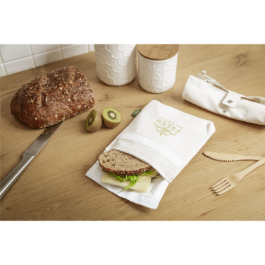 Logo trade promotional items image of: Hemp FoodPouch bag for bread