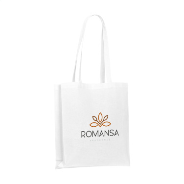 Logotrade promotional giveaway image of: Colour Square Bag GRS Recycled Cotton (150 g/m²)