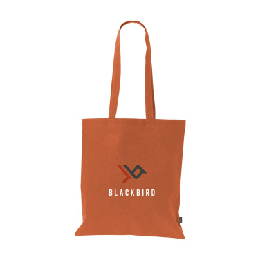 Logo trade promotional gifts image of: Shoppy Colour Bag GRS Recycled Cotton (150 g/m²)