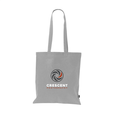 Logo trade promotional products image of: Shoppy Colour Bag GRS Recycled Cotton (150 g/m²)