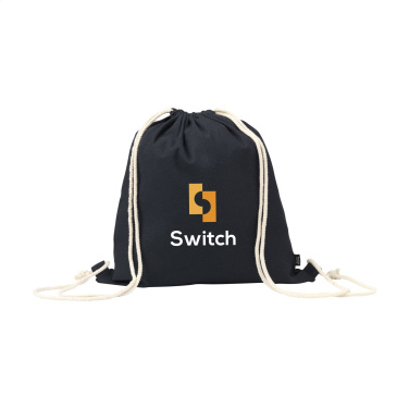 Logotrade advertising product picture of: PromoColour GRS Recycled Cotton Backpack (150 g/m²)