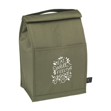 Logo trade promotional merchandise image of: Be Cool GRS RPET Lunch Bag