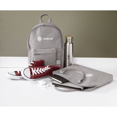Logo trade advertising products image of: Wolkat Agadir Recycled Textile Backpack