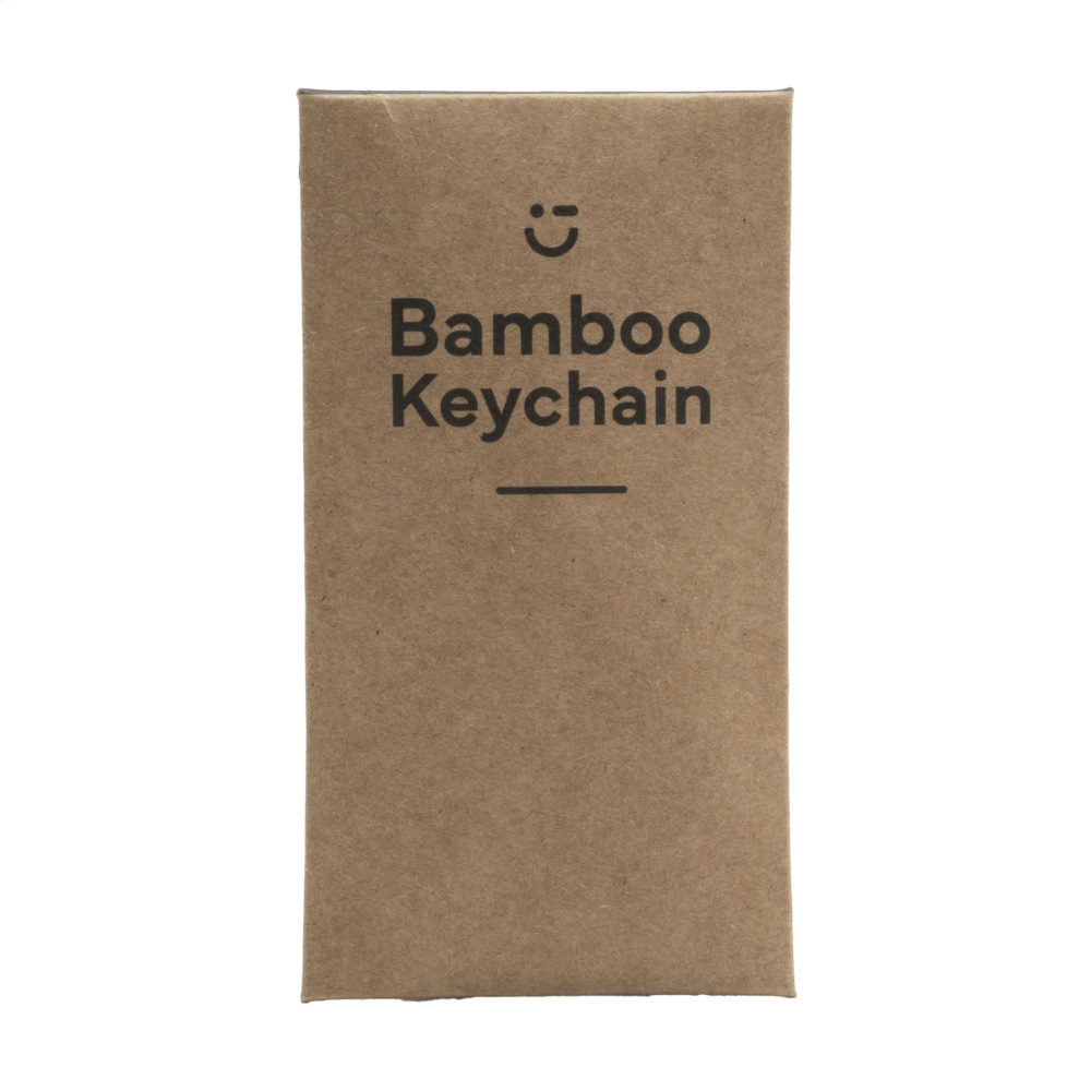 Logotrade promotional items photo of: WoodKey Circle keychain