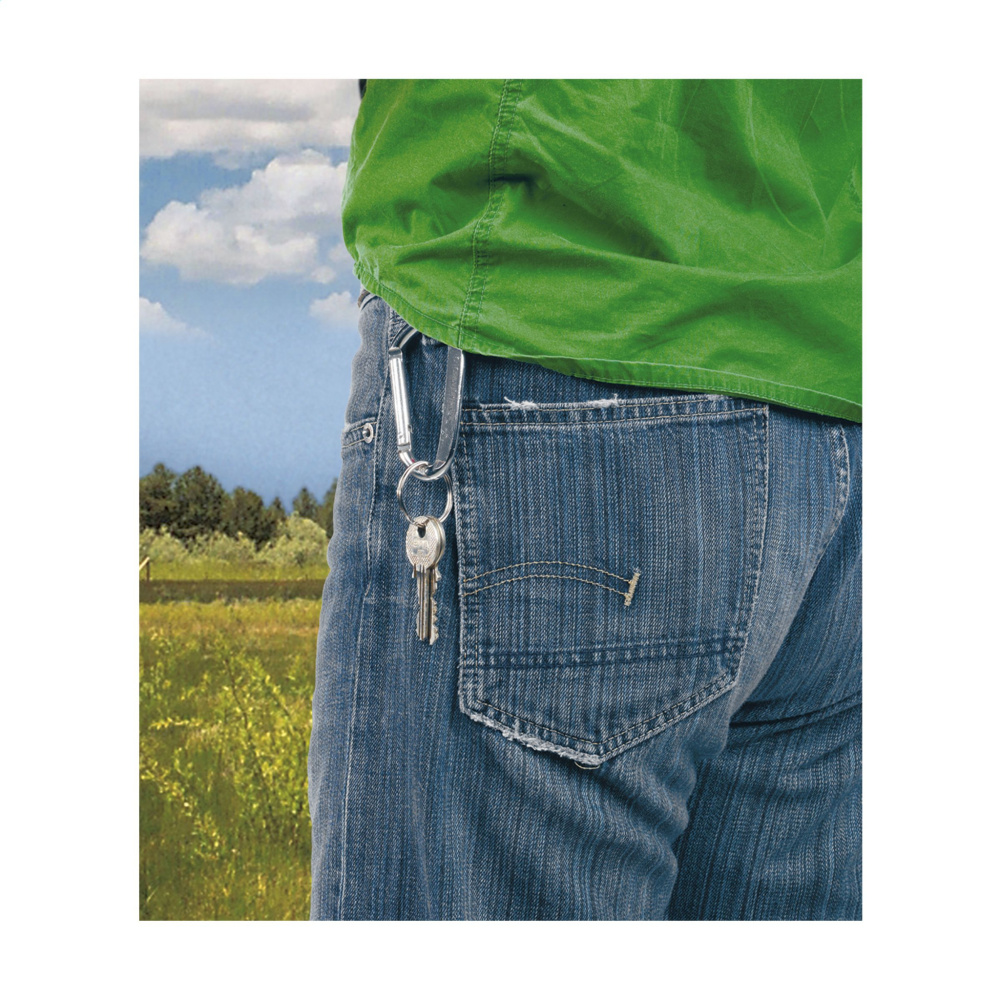 Logo trade corporate gifts picture of: CarabineKey carabiner hook