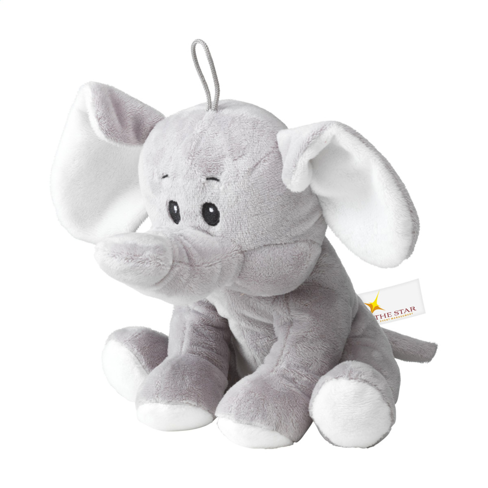 Logotrade corporate gift picture of: Olly plush elephant cuddly toy