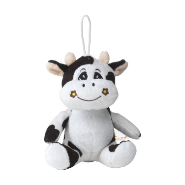 Logo trade promotional merchandise photo of: Animal Friend Cow cuddle toy