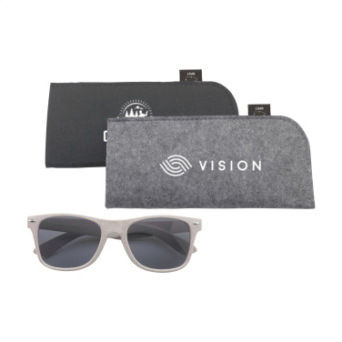 Logotrade promotional gift picture of: Feltro GRS RPET Pouch for glasses