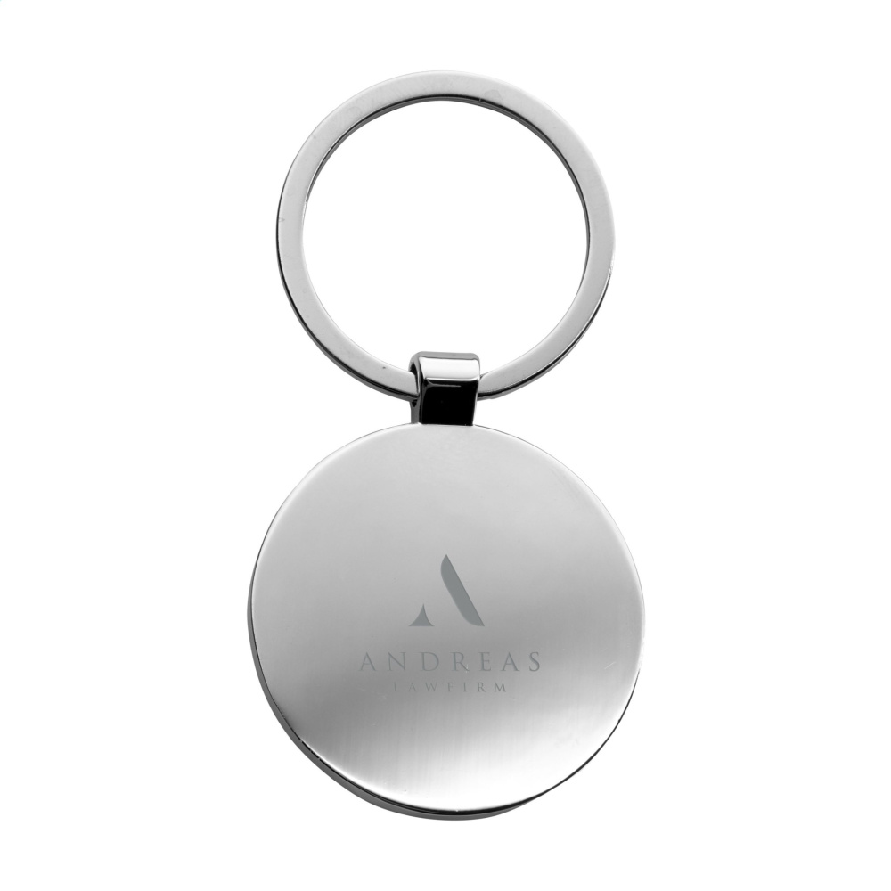 Logotrade promotional giveaways photo of: Bamboo Key Circle keyring