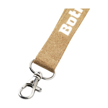 Logotrade promotional gifts photo of: Lanyard Cork 2 cm keycord
