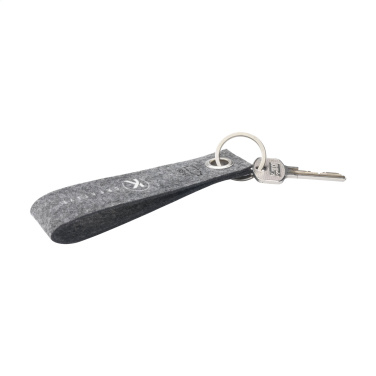 Logotrade advertising product picture of: GRS RPET Felt Keyring