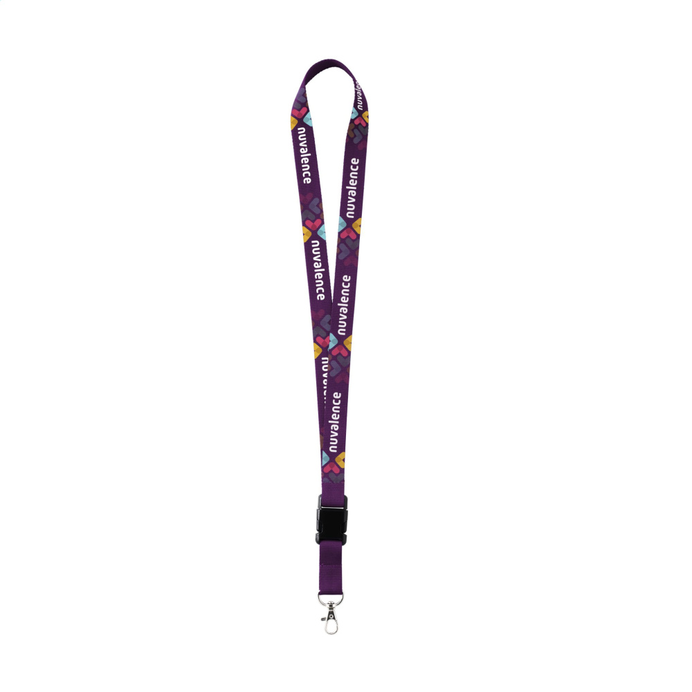 Logo trade corporate gifts picture of: Lanyard Sublimation Buckle keycord 25 mm