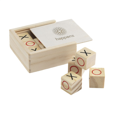 Logo trade advertising products picture of: Tic Tac Toe Game Bamboo