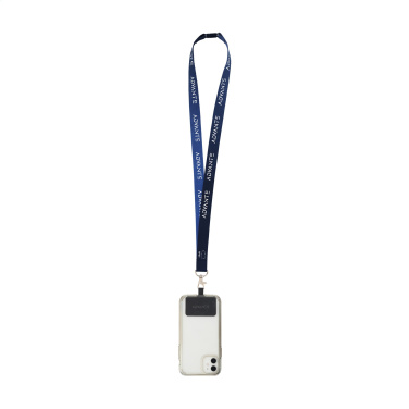 Logotrade promotional product picture of: Lanyard Sublimation Safety RPET 2 cm with Patch