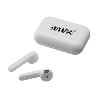 Logo trade advertising products picture of: Sensi TWS Wireless Earbuds in Charging Case