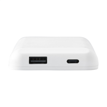 Logotrade promotional item image of: Force Magnetic RCS Recycled Wireless Powerbank 5000