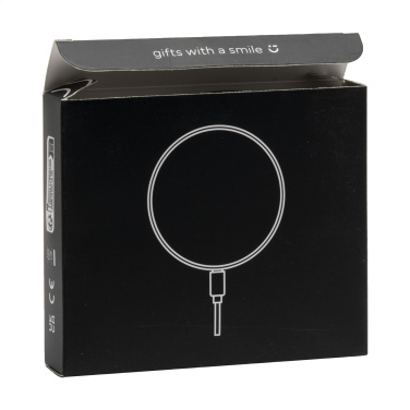 Logotrade advertising product image of: Coil RCS Recycled Wireless Charger
