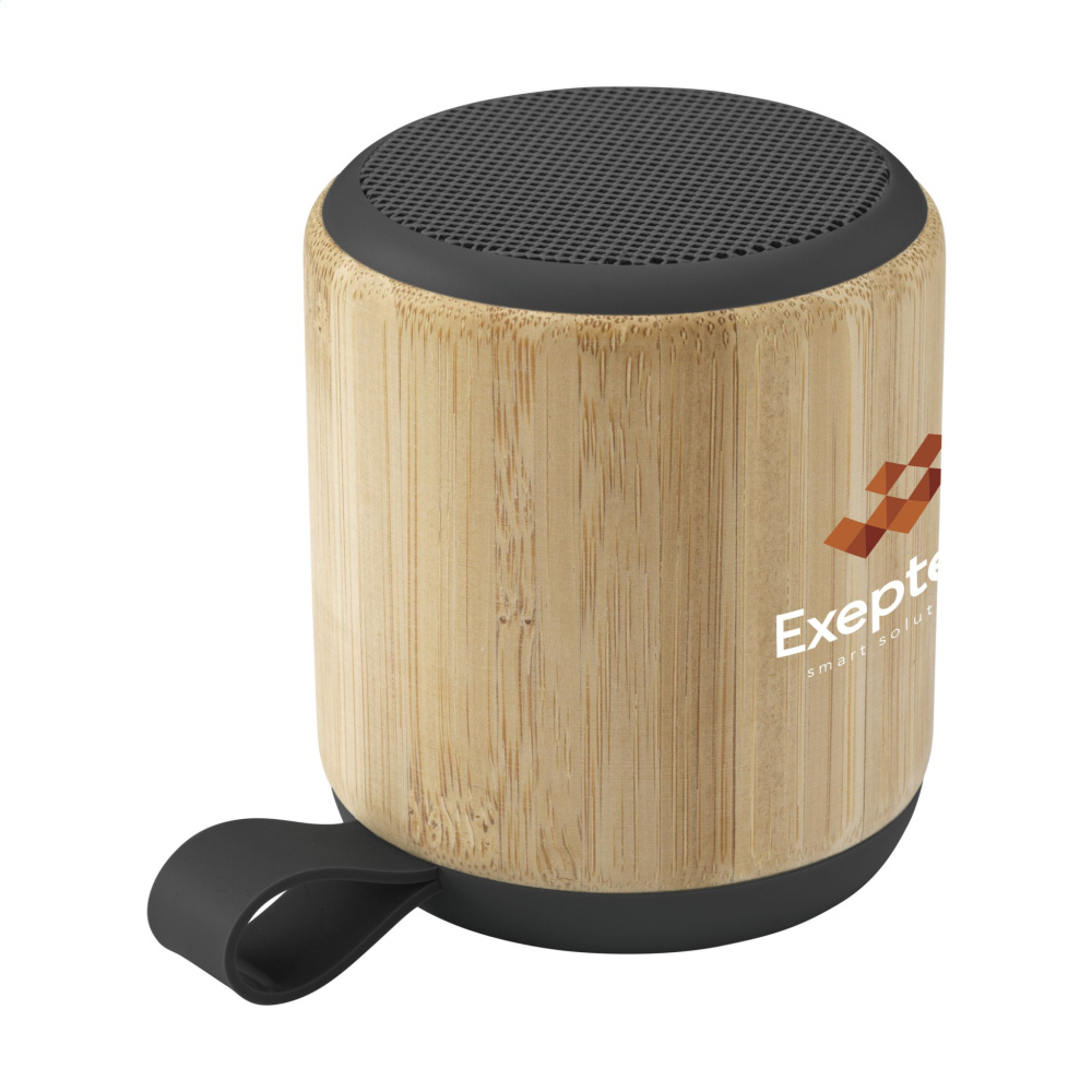 Logotrade promotional gift image of: Timor Bamboo Wireless Speaker