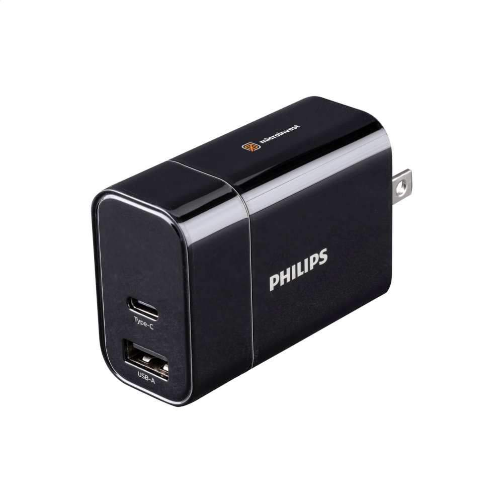 Logotrade promotional gift picture of: Philips Travel Charger