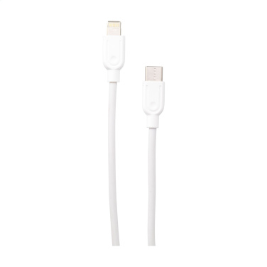 Logo trade corporate gifts picture of: Charging Cable RCS Recycled ABS-TPE