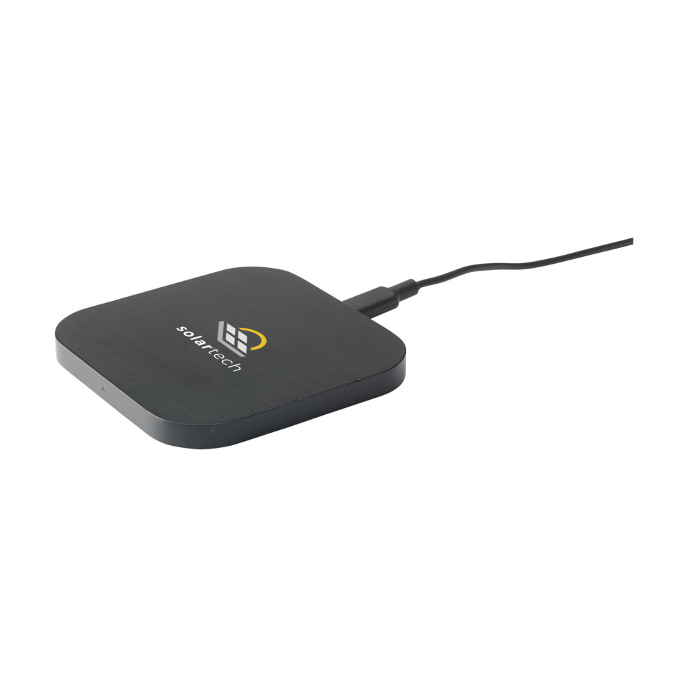 Logotrade promotional giveaway image of: Bamboo Wireless Charger 15W
