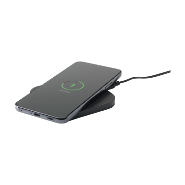Logotrade promotional gift picture of: Bamboo Wireless Charger 15W