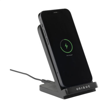 Logo trade corporate gifts picture of: Baloo Wireless Charger Stand 15W