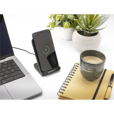 Logo trade corporate gifts image of: Baloo Wireless Charger Stand 15W