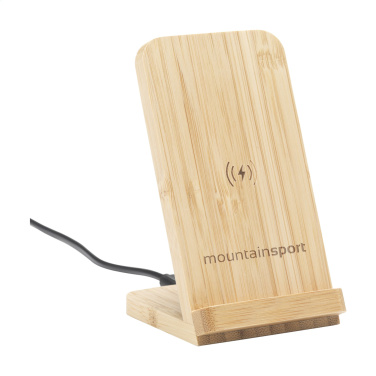 Logo trade promotional products image of: Baloo Wireless Charger Stand 15W