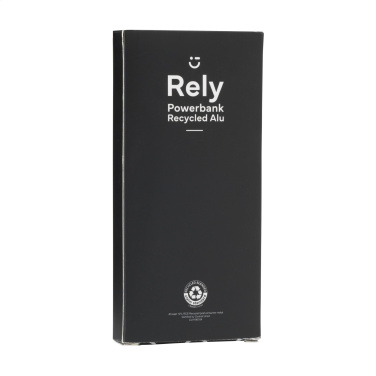 Logo trade promotional gifts picture of: Rely Powerbank 10000 RCS Recycled Alu