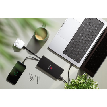 Logo trade promotional gifts image of: Rely Powerbank 10000 RCS Recycled Alu