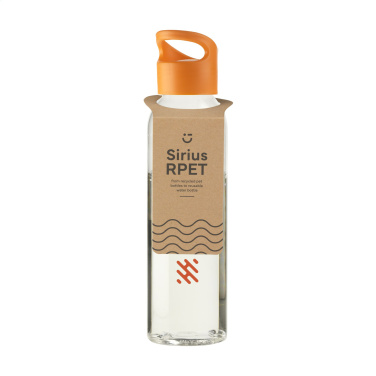 Logotrade advertising product image of: Sirius GRS RPET 650 ml drinking bottle