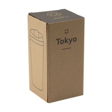Logotrade promotional giveaway image of: Tokyo 450 ml bamboo thermo cup