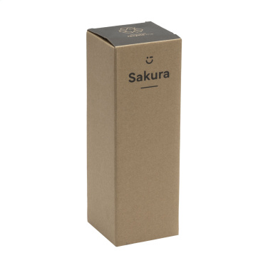 Logotrade promotional merchandise image of: Sakura 360 ml bamboo thermo bottle/thermo cup