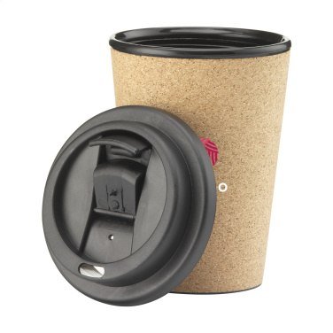 Logo trade promotional giveaways picture of: Attea Cork 350 ml coffee cup