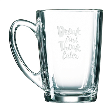 Logotrade promotional gift picture of: Morning Tea Glass 320 ml