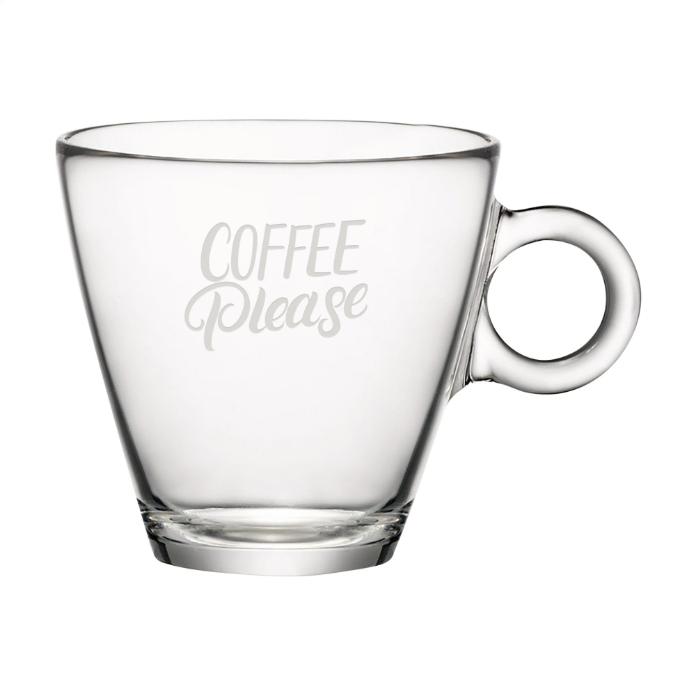Logo trade business gift photo of: Lugano Espresso Glass 100 ml
