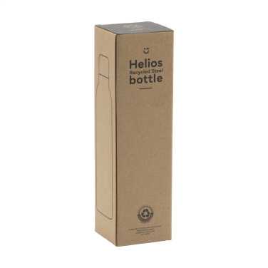 Logo trade promotional merchandise image of: Helios RCS Recycled Steel Bottle 470 ml