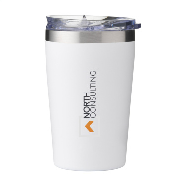 Logo trade promotional giveaways picture of: Re-Steel RCS Recycled Coffee Mug 380 ml thermo cup