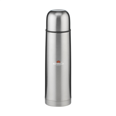 Logo trade promotional giveaways image of: Thermotop Midi RCS Recycled Steel 500 ml thermo bottle